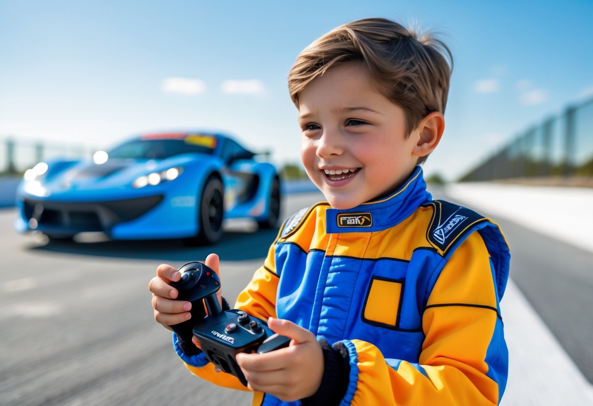 Saadan vaelger du den perfekte koeredragt til boern der elsker radiostyrede biler